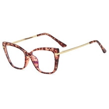 Load image into Gallery viewer, Anti Blue Light Glasses Women Vintage Cat Eye Glasses Computer Eyeglasses Frame Blocking Glasses Transparent Optical Eyewear