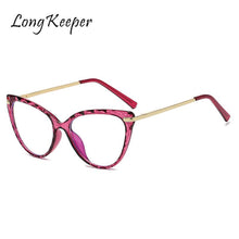 Load image into Gallery viewer, Anti Blue Light Glasses Women Vintage Cat Eye Glasses Optical Spectacle Eyewear Computer Gaming Glasses Blue Blocking Eyeglasses