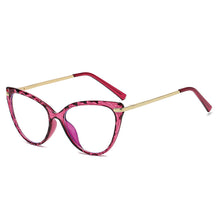 Load image into Gallery viewer, Anti Blue Light Glasses Women Vintage Cat Eye Glasses Optical Spectacle Eyewear Computer Gaming Glasses Blue Blocking Eyeglasses