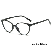 Load image into Gallery viewer, Anti Blue Light Glasses Women Vintage Transparent Cat Eye Computer Eyeglasses Frame Blocking Glasses Optical Spectacle Eyewear