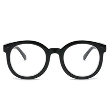 Load image into Gallery viewer, Anti Blue Light Glasses Women Vintage Trending Office Big Size Men Eyeglasses Frame Round Computer Glasses Frame Black Spectacle