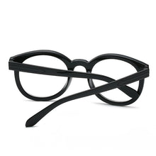 Load image into Gallery viewer, Anti Blue Light Glasses Women Vintage Trending Office Big Size Men Eyeglasses Frame Round Computer Glasses Frame Black Spectacle