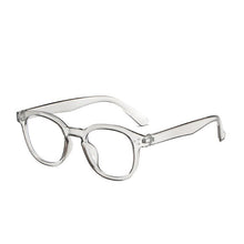 Load image into Gallery viewer, Anti Blue Light Glasses Women Vintage Trending Office Stripe Men Eyeglasses Frame Round Computer Glasses Frame Black Spectacle