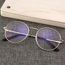 Carica l&#39;immagine nel visualizzatore di Gallery, Anti Blue Light Goggles Computer Glasses Men Spectacle Frames Anti Glare Eyeglasses Frame Women Round Clear Lens Fake Glasses