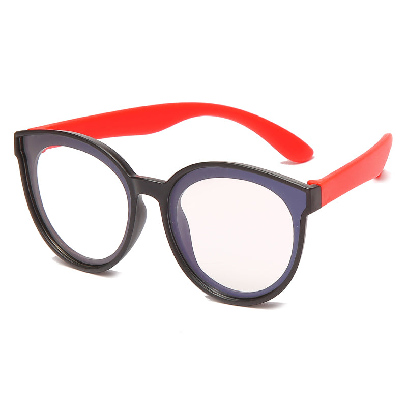 Anti Blue Light Kids Glasses Boys Girls Optical Frame Computer Gaming Glasses Unbreakable Soft Flexible Children Eyeglasses