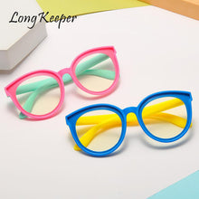 Load image into Gallery viewer, Anti Blue Light Kids Glasses Boys Girls Optical Frame Computer Gaming Glasses Unbreakable Soft Flexible Children Eyeglasses