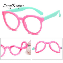 Load image into Gallery viewer, Anti Blue Light Kids Glasses Boys Girls Optical Frame Computer Gaming Glasses Unbreakable Soft Flexible Children Eyeglasses