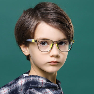Anti-Blue Light Kids Glasses Optical Frame Children Boys Girls Computer Transparent Blocking Anti Reflective Glasses 8509
