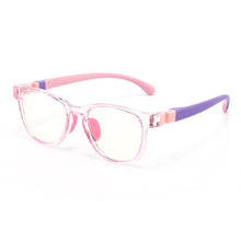 Carica l&#39;immagine nel visualizzatore di Gallery, Anti-Blue Light Kids Glasses Optical Frame Children Boys Girls Computer Transparent Blocking Anti Reflective Glasses 8509
