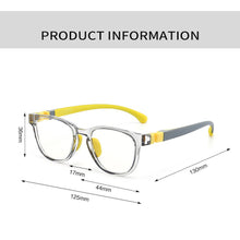 Carica l&#39;immagine nel visualizzatore di Gallery, Anti-Blue Light Kids Glasses Optical Frame Children Boys Girls Computer Transparent Blocking Anti Reflective Glasses 8509