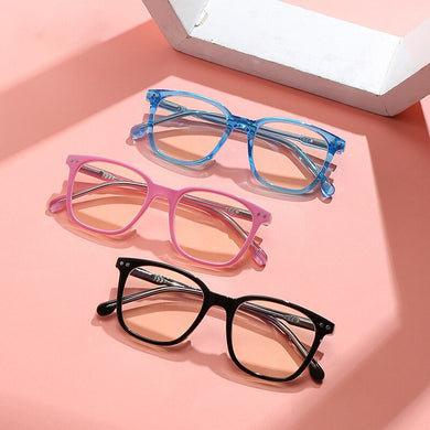 Anti-Blue Light Kids Glasses Optical Frame Children Boys Girls Computer Transparent Blocking Anti Reflective Glasses 3568