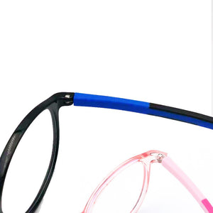 Anti Blue Light Silicon Children's Eye Glasses Soft Flexible Spectacle Light Chilld Optical Frame Antiskid Boys Girls Eyeglasses
