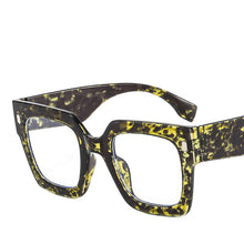 Carica l&#39;immagine nel visualizzatore di Gallery, Anti-Blue Light Square Sunglasses Big Frame Myopia Red Leopard Eyewear Glasses Optical Eyeglasses Computer Reading Sunglasses