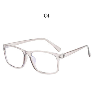 Anti Blue Light Women's Men's Eyewear Frame Square Myopia Frames Spectacles Frames Ladies Transparent Optical Eye Glasses
