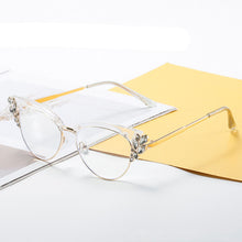 Load image into Gallery viewer, Anti Blue Spectale Eyeglasses Women Cat Eye Blue Light Blocking Glasses Men Vintage Optical Frames Ladies Eyewear
