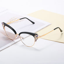 Load image into Gallery viewer, Anti Blue Spectale Eyeglasses Women Cat Eye Blue Light Blocking Glasses Men Vintage Optical Frames Ladies Eyewear