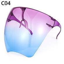 Carica l&#39;immagine nel visualizzatore di Gallery, Anti-Fog Goggles Sunglasses Visor UV Protective Full Face Cover Daily Entertainment Eyewear