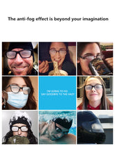 Load image into Gallery viewer, Anti-Fog Lens Index 1.56/1.61/1.67 Optical Prescription Lens Aspherica Resin Myopia Hyperopia HMC Lenses Antifogging Free Match