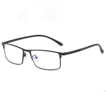 Load image into Gallery viewer, Anti-Radiation Blue Light Eyewear Metal Frame Glasses Men Style Full Rim Rectangle Spectacles Optical Eyeglasses
