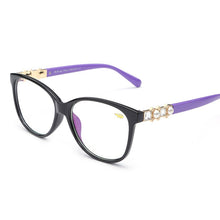 Load image into Gallery viewer, Anti-Radiation Computer Glasses Diamond Optical Frame Anti Blue Rays Men Women Butterfly Eyeglasses Frame Unisex  Glasses 2649