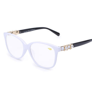 Anti-Radiation Computer Glasses Diamond Optical Frame Anti Blue Rays Men Women Butterfly Eyeglasses Frame Unisex  Glasses 2649