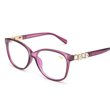 Load image into Gallery viewer, Anti-Radiation Computer Glasses Diamond Optical Frame Anti Blue Rays Men Women Butterfly Eyeglasses Frame Unisex  Glasses 2649