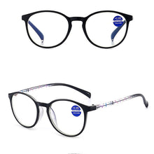 Load image into Gallery viewer, Anti Radiation Reading Glasses For Women Female Oval Spectacles For Reading With Grade Lady Reading Reader Spec Anti Blue Ray