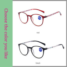 Load image into Gallery viewer, Anti Radiation Reading Glasses For Women Female Oval Spectacles For Reading With Grade Lady Reading Reader Spec Anti Blue Ray
