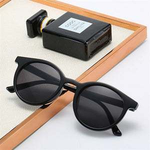 Anti-UV Oval Nearsighted Sunglasses Polarized Women Men PC Short-sighted Prescription Eyeglasses Diopter -0.5 -1.0 -1.5 To -6.0