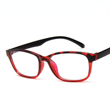 Load image into Gallery viewer, Anti-blue Light Anti-radiation Glasses Blue Film Round Glasses To Protect Eyes Square Frame No Degree Flat Mirror