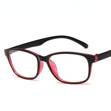 Load image into Gallery viewer, Anti-blue Light Anti-radiation Glasses Blue Film Round Glasses To Protect Eyes Square Frame No Degree Flat Mirror