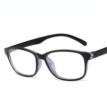 Load image into Gallery viewer, Anti-blue Light Anti-radiation Glasses Blue Film Round Glasses To Protect Eyes Square Frame No Degree Flat Mirror