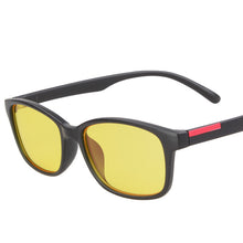 Load image into Gallery viewer, Anti-blue Light Anti-radiation Glasses Blue Film Round Glasses To Protect Eyes Square Frame No Degree Flat Mirror