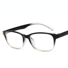 Load image into Gallery viewer, Anti-blue Light Anti-radiation Glasses Blue Film Round Glasses To Protect Eyes Square Frame No Degree Flat Mirror