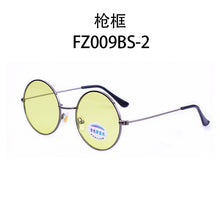Load image into Gallery viewer, Anti-blue Light Day Night Color Changing Night Vision Polarized Glasses for Men Women Round Metal Multifunctional Sunglasses2023