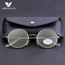 Load image into Gallery viewer, Anti-blue Light Day Night Color Changing Night Vision Polarized Glasses for Men Women Round Metal Multifunctional Sunglasses2023