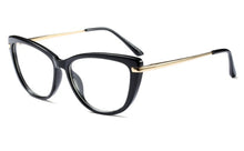 Load image into Gallery viewer, Anti-blue Light Cat Eye Glasses Frames Women Optical Eyewear Computer EyeGlasses 45366