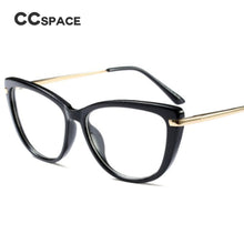 Load image into Gallery viewer, Anti-blue Light Cat Eye Glasses Frames Women Optical Eyewear Computer EyeGlasses 45366