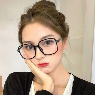 Anti-blue Light Glasses Square Glasses Frame  Myopia Glasses Designer Optical Frames Clear Lens Glasses  Accessories
