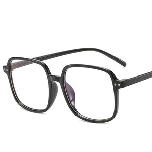 Anti-blue Light Glasses Square Glasses Frame  Myopia Glasses Designer Optical Frames Clear Lens Glasses  Accessories