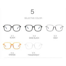 Load image into Gallery viewer, Anti-blue Light Glasses Square Glasses Frame  Myopia Glasses Designer Optical Frames Clear Lens Glasses  Accessories