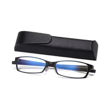 Load image into Gallery viewer, Anti-blue Light High-end Reading Glasses Portable Ultra-light Metal Reading Glasses for Men and Women +100 To +400