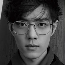 Load image into Gallery viewer, Anti-blue Light Men Computer Eyeglasses Square Metal Glasses Frame Classic Women Myopia Optics Eye Glasses 2023