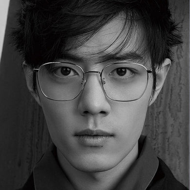 Anti-blue Light Men Computer Eyeglasses Square Metal Glasses Frame Classic Women Myopia Optics Eye Glasses 2023