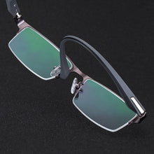 Load image into Gallery viewer, Anti-blue Light Myopia Glasses Optical Men&#39;s Student Finished Myopia Glasses Prescription Glasses Frame Half-frame -1.0 -4.0