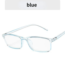 Load image into Gallery viewer, Anti-blue Light Square Glasses Computer Glasses Anti-radiation Anti-blue Light Computer Small Frame Glasses Flat Glasses Frame
