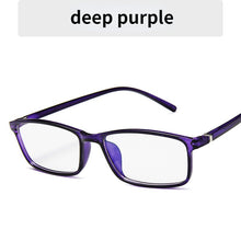 Load image into Gallery viewer, Anti-blue Light Square Glasses Computer Glasses Anti-radiation Anti-blue Light Computer Small Frame Glasses Flat Glasses Frame