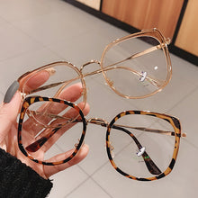 Load image into Gallery viewer, Anti-blue Light Square Glasses Women Brand Designer Vintage Eyeglasses Female Clear Transparent Lens Cat Eye Spectacle