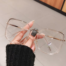 Load image into Gallery viewer, Anti-blue Light Square Glasses Women Brand Designer Vintage Eyeglasses Female Clear Transparent Lens Cat Eye Spectacle