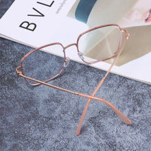 Load image into Gallery viewer, Anti-blue Myopia Glasses Square Oversized Glasses Diamonds Frame Nearsighted Eyeglass Frame Spectacles Vision Care Eyeglasses